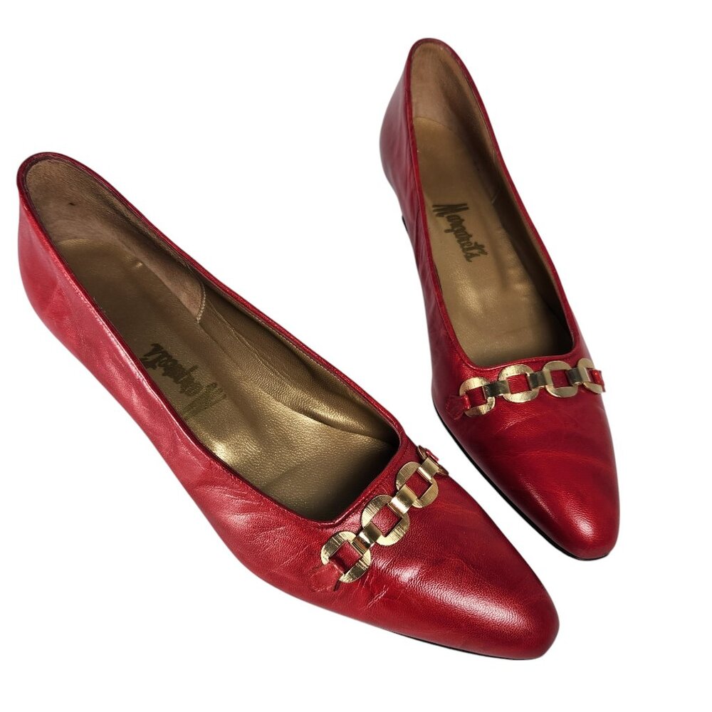 Margaret's Red Pump Size 8 AAA